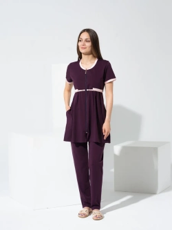 Комплект брючный для беременных туника со штанами