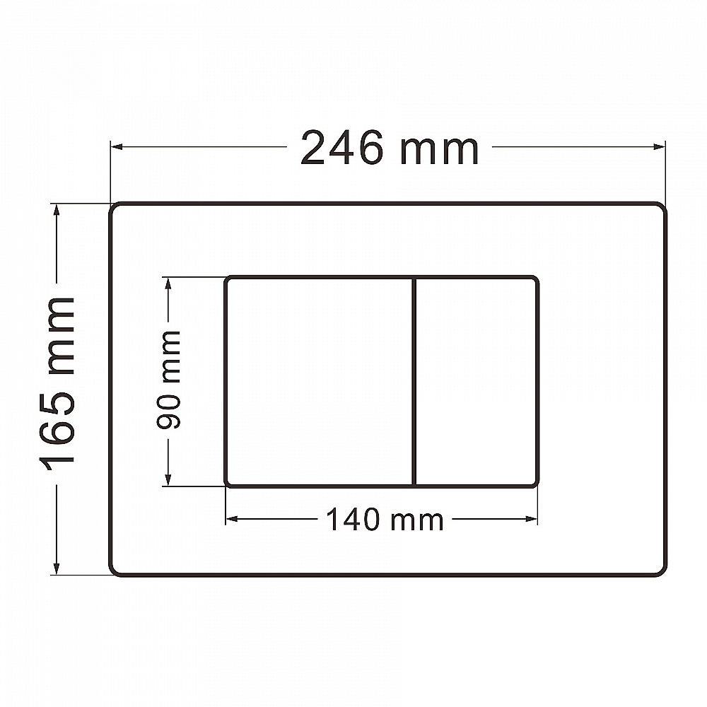 Унитаз с инсталляцией Abber Bequem AC1131TC-AC0105-AC0120MB белый/кнопка черная матовая, безободковый, с крышкой микролифт, слив торнадо