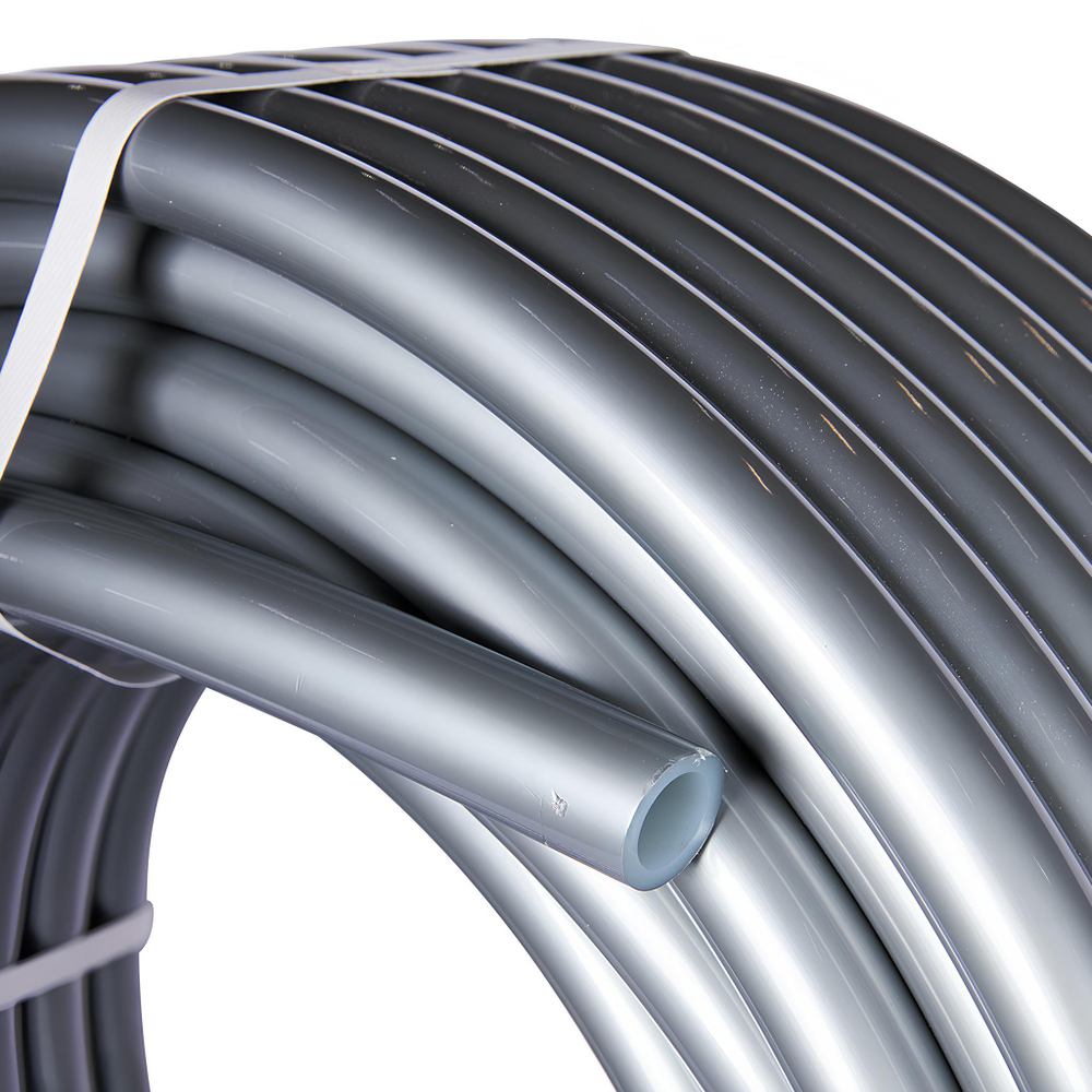 ROMMER 25х3,5 PEX-a EVOH труба из сшитого полиэтилена с кислородным слоем, серая