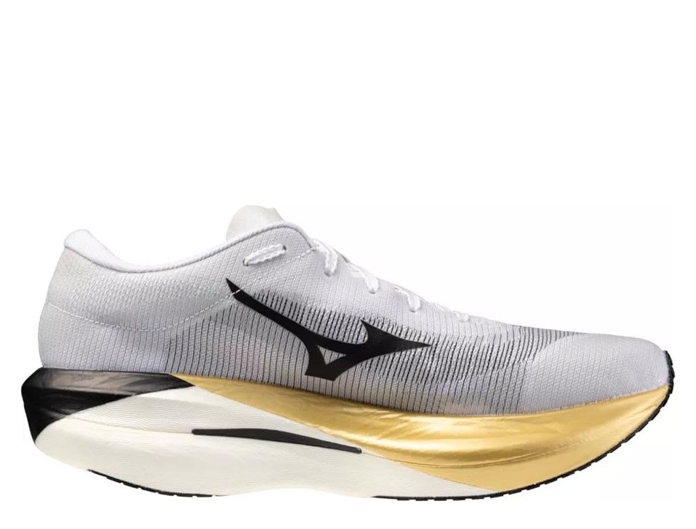 Кроссовки для бега мужские Mizuno Hyperwarp Pro U Белые-Золотые