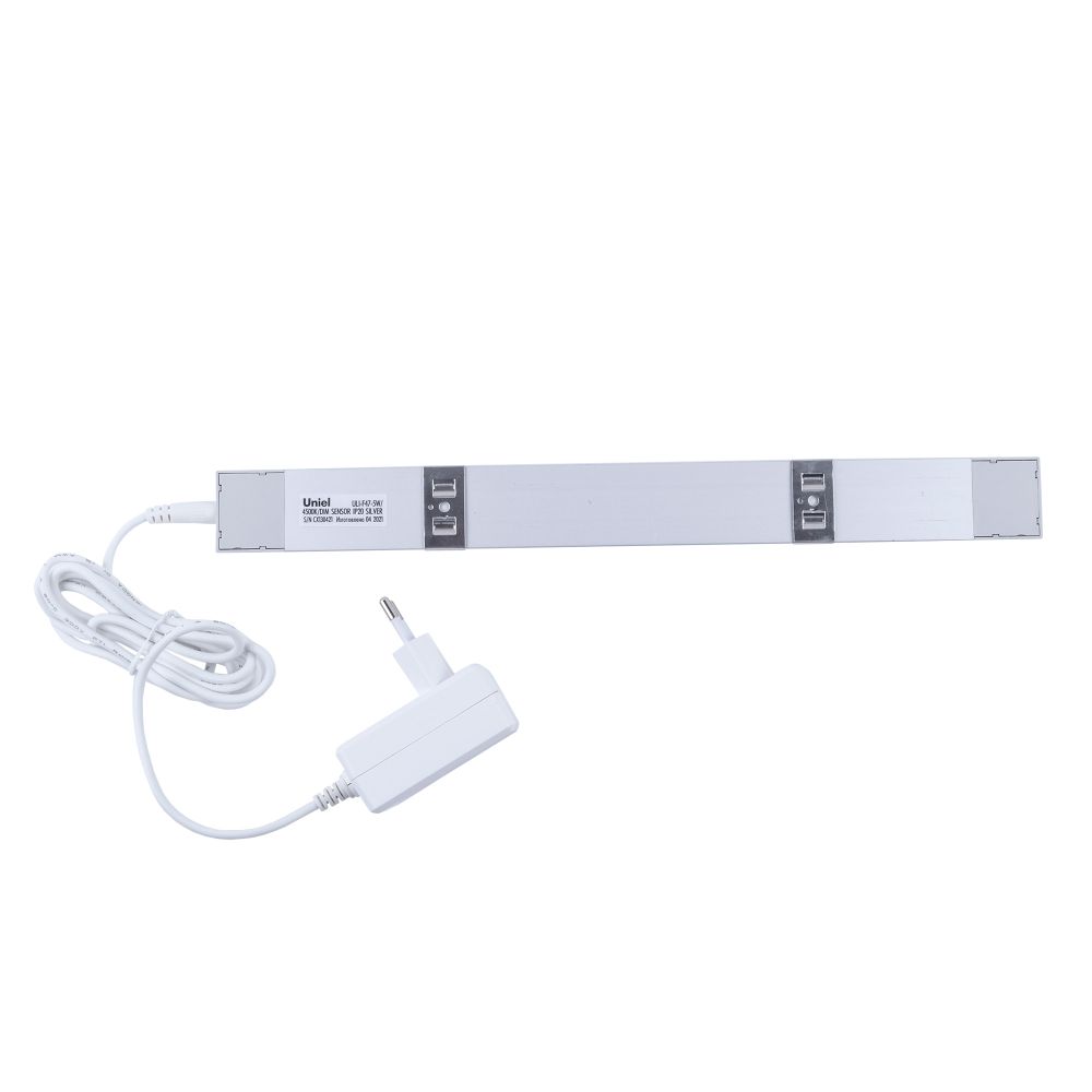 ULI-F47-5W-4500K-DIM SENSOR IP20 SILVER Светильник светодиодный для мебели. 300x30x11.5мм. 400Lm. ТМ Uniel