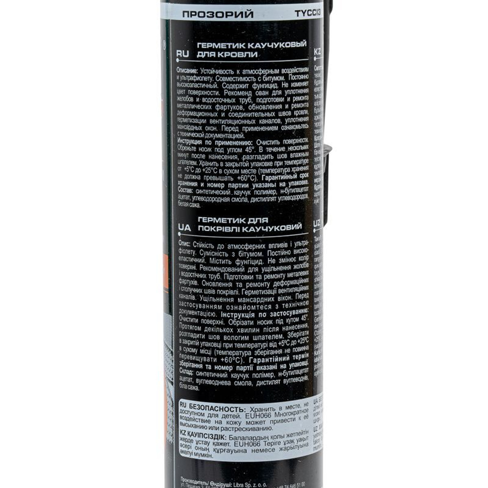 Герметик каучуковый для кровли Tytan Professional бесцветный 310 мл