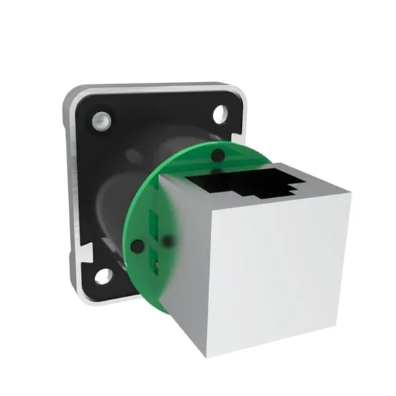 Seetronic SE8FDNV-27 Панельный разъем RJ45 (серия 1)