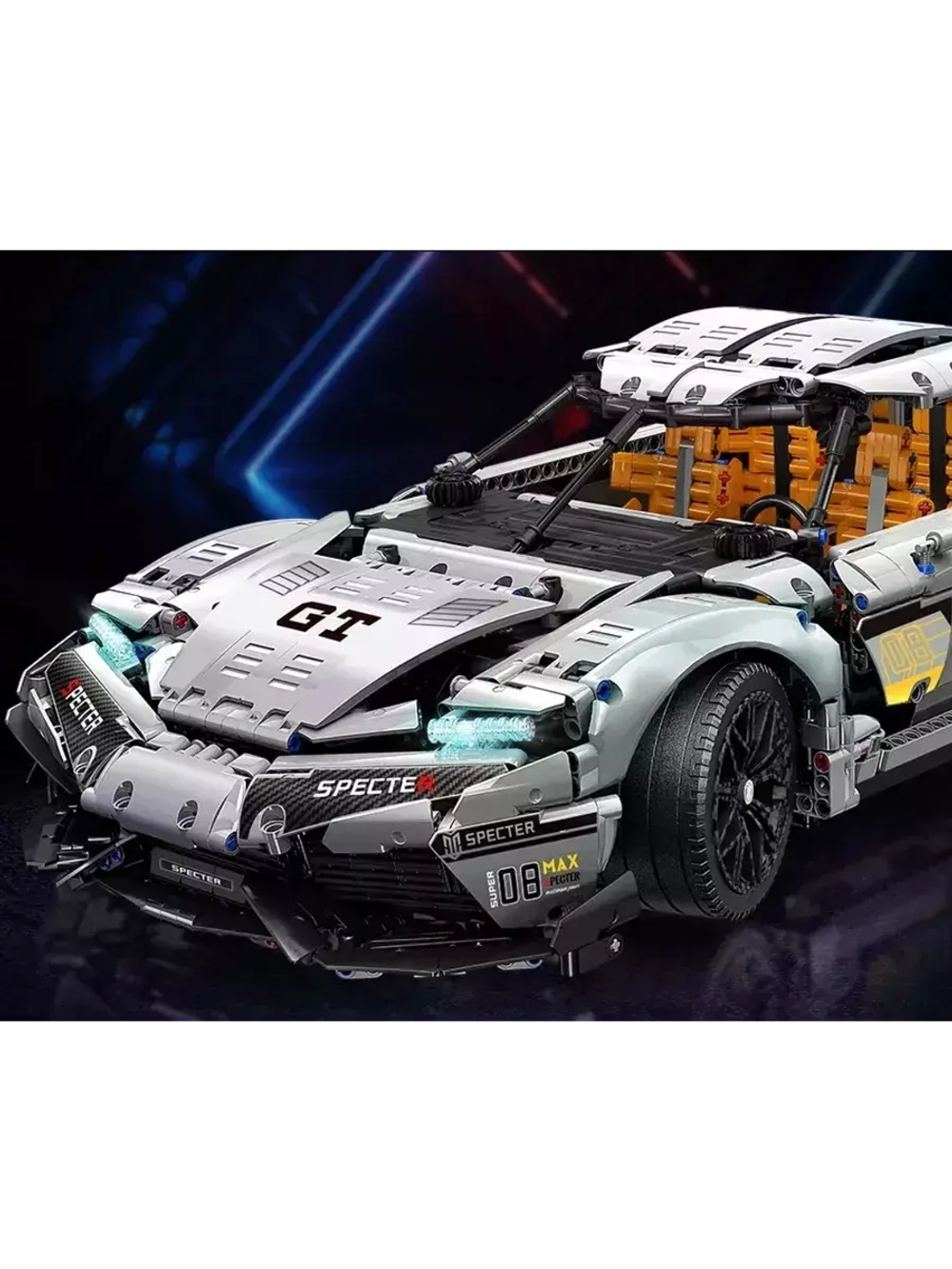 Конструктор Суперкар Koenigsegg SPECTER GT 3508 деталей