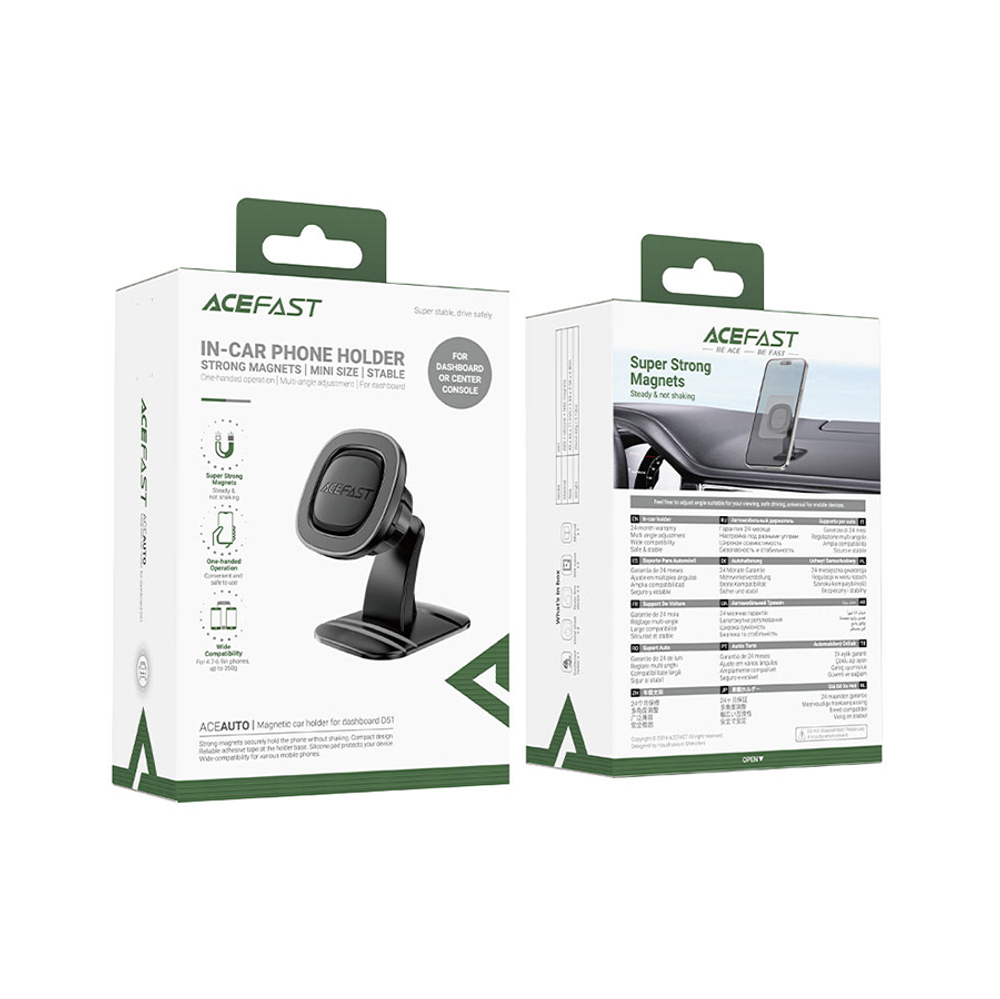 Автомобильный держатель для телефона ACEFAST D51 (черный)