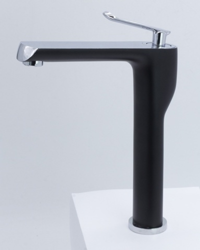 20012-C Смес. для раковины/чаши (Черный/?? "GANZER" (8/1шт)