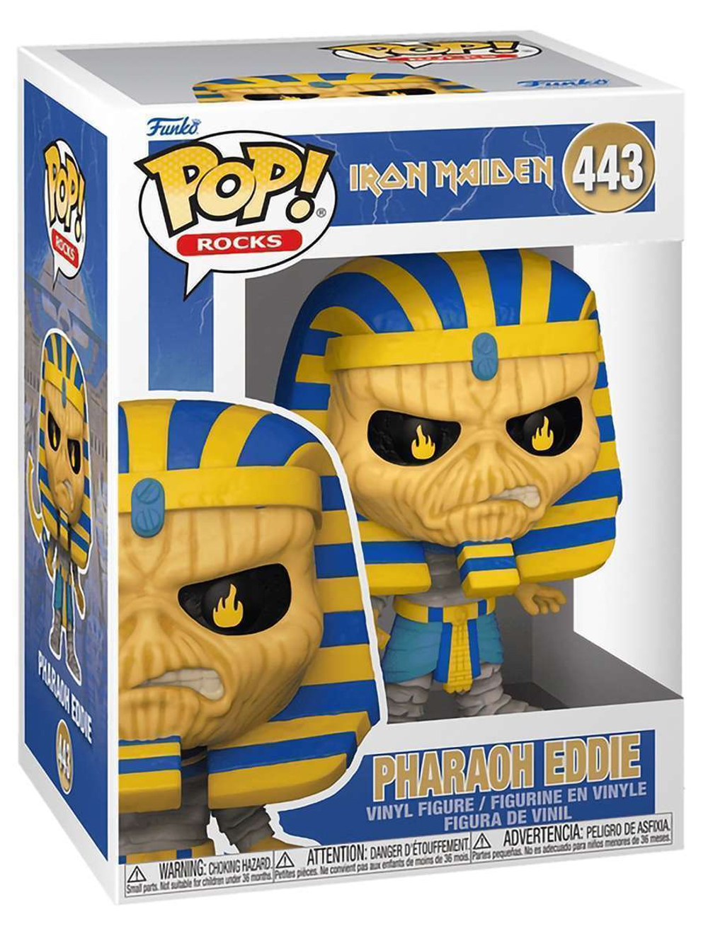 Фигурка Funko POP! Rocks Iron Maiden Pharaoh Eddie (443) 84022