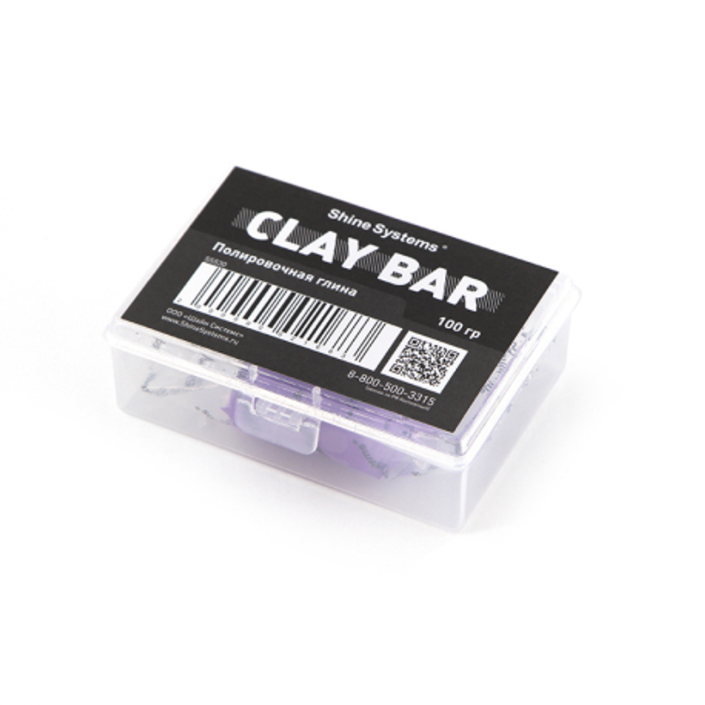 Shine Systems Clay Bar - полировальная глина, 100 гр