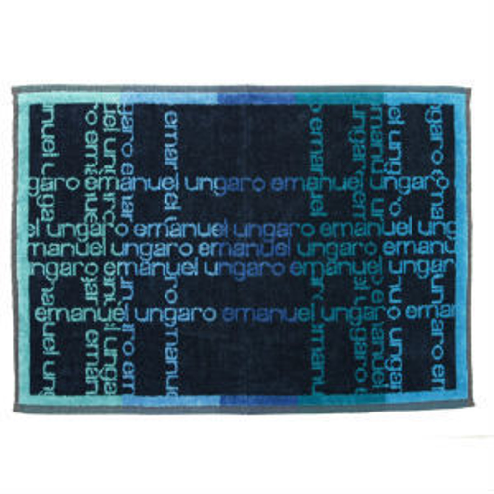 Набор полотенец 3 шт Emanuel Ungaro Signature синий
