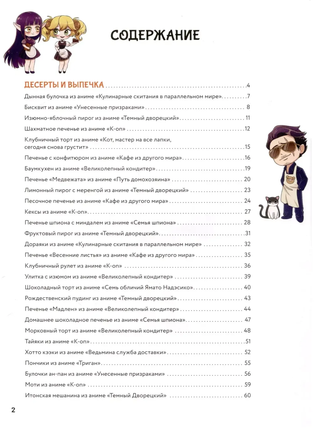 Амай моно. Десерты из аниме!