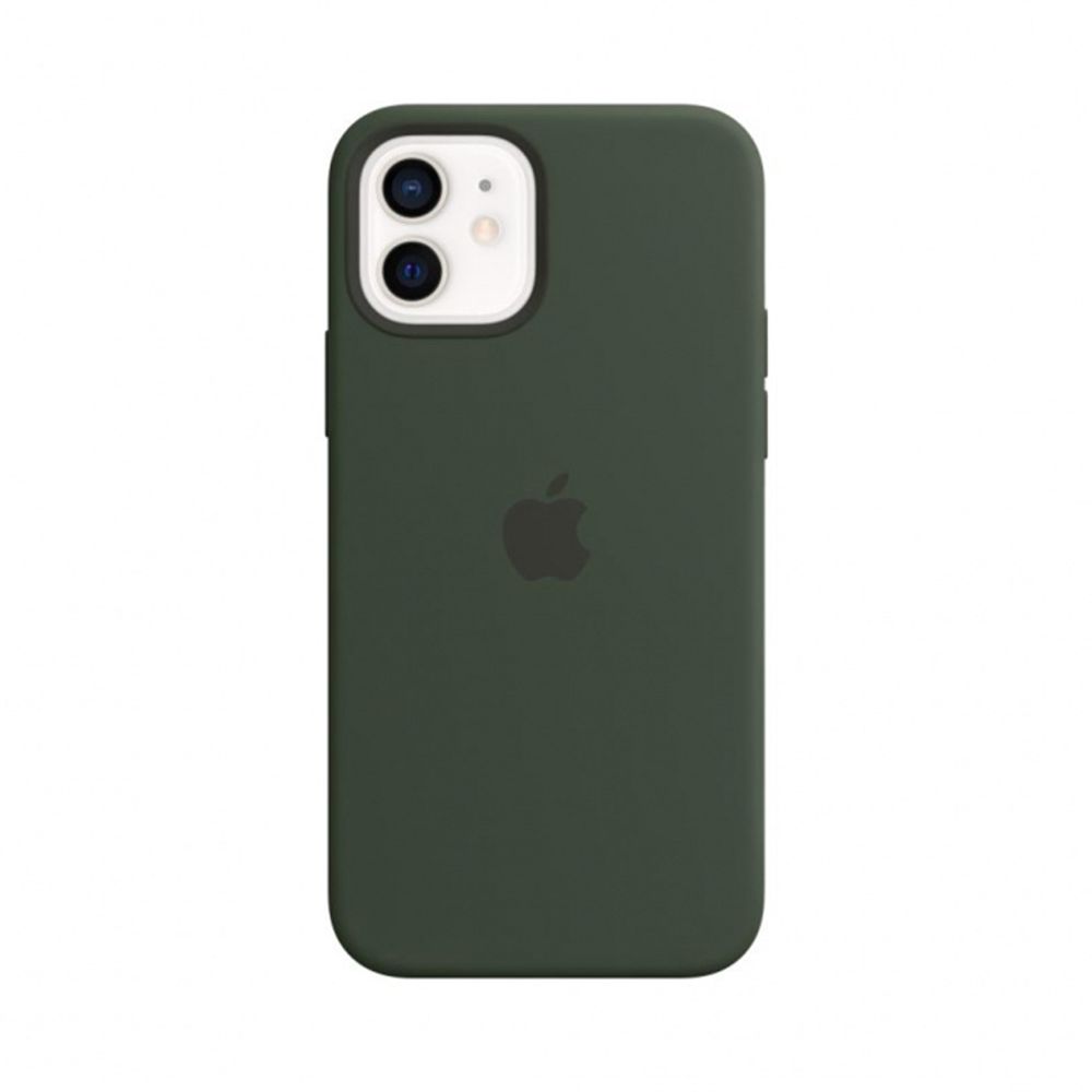 Чехол для iPhone Apple iPhone 12 Mini Silicone Case Dark Green