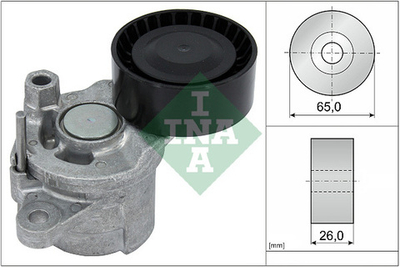 INA - 534068810-INA - Belt Tensioner, V-ribbed belt