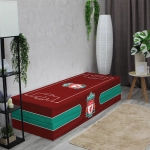 Бескаркасный диван кровать раскладной "Liverpool FC - ФК Ливерпуль"