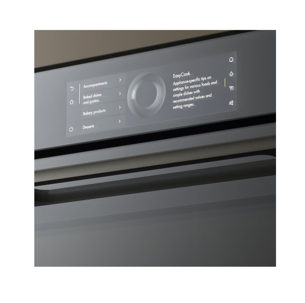 Паровой шкаф V-ZUG CombairSteamer V6000 60 платиновое стекло/AutoDoor CS6T-23049