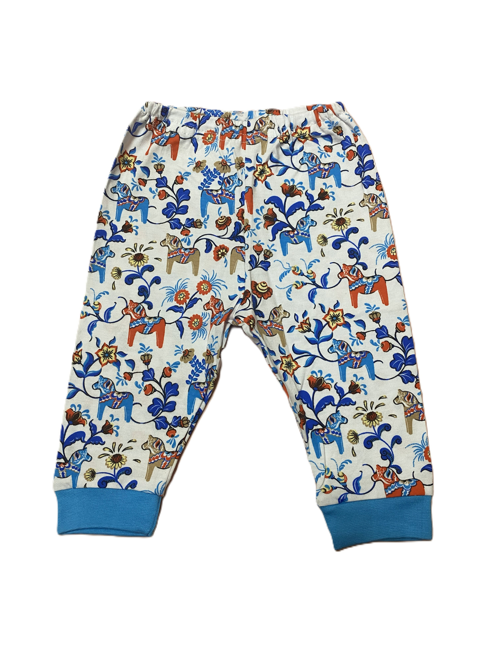 Штанишки с манжетом из кулирки (100% хлопок) на рост 68 см