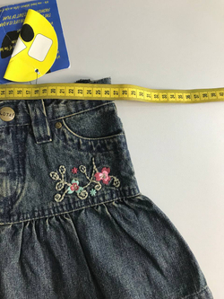 Юбка Lota джинсовая, визуально на 3 года, новая