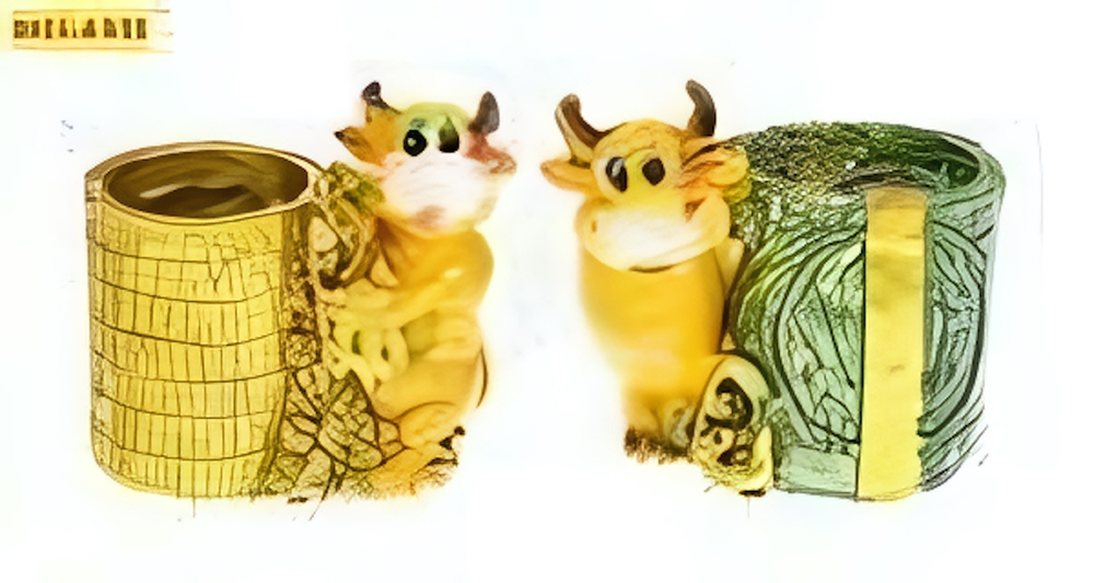 Статуэтка-подставка под ручки в ассорт Бык