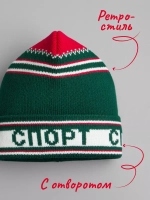 Осенняя шапка для мальчика в стиле СССР