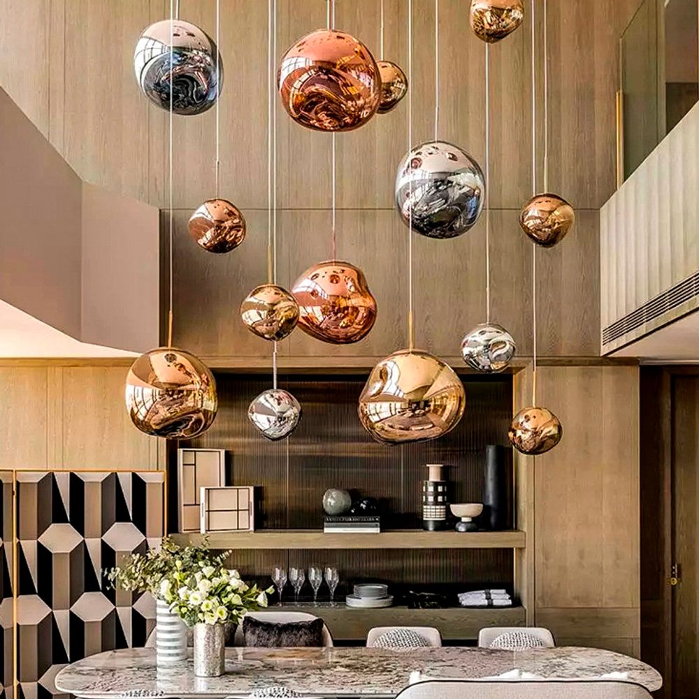 Подвесной Светильник Tom Dixon Melt Pendant Silver D28 By Imperiumloft