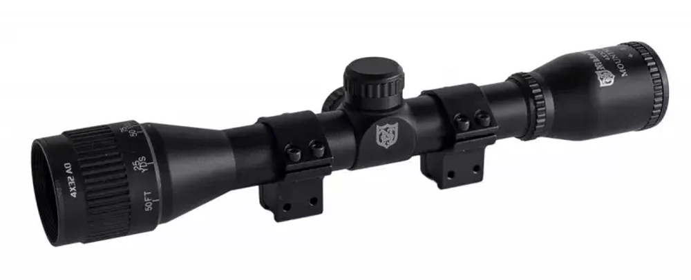 Прицел Nikko Stirling MOUNTMASTER 4x32 AO, сетка Half MD (NMM432AO)