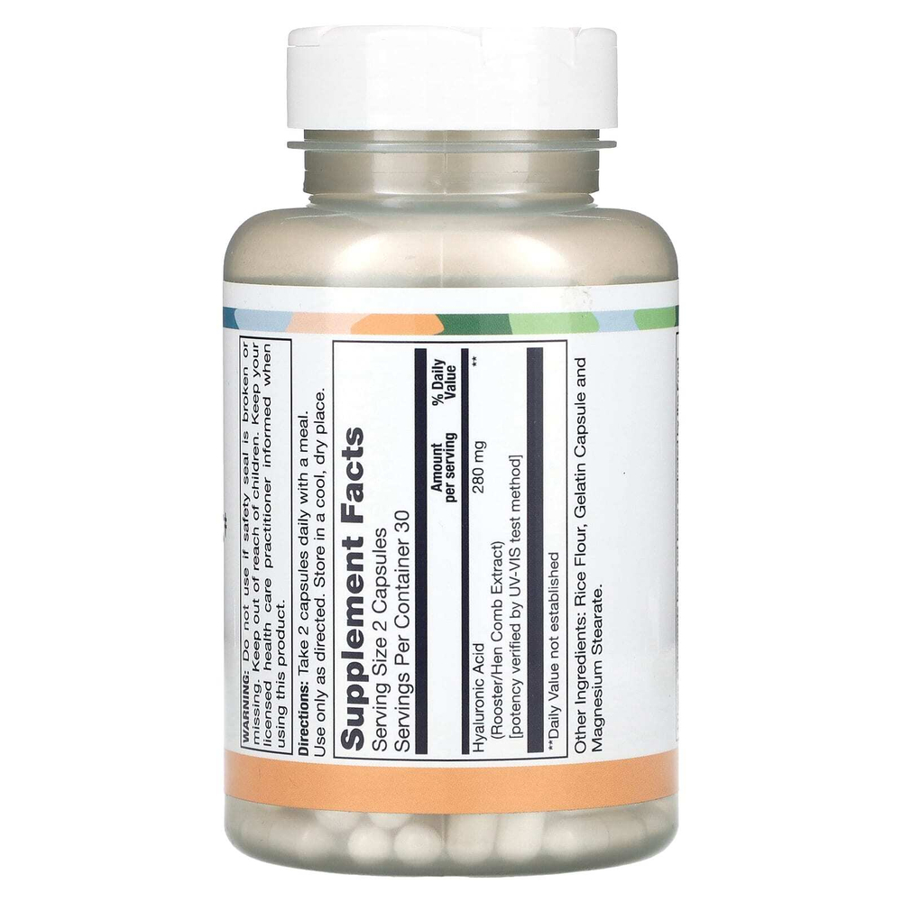 LifeTime Vitamins, Гиалуроновая кислота, для поддержки кожи и суставов, 60 капсул (140 мг на капсулу)