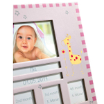 WALTHER BR148R 1x10x15,12x3,5x3,5 (28,5x23,5) 12 мес. baby animal (розовая) ф/рамка