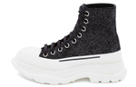 Alexander McQueen Tread Slick Boot "Galaxy Black" Women"s