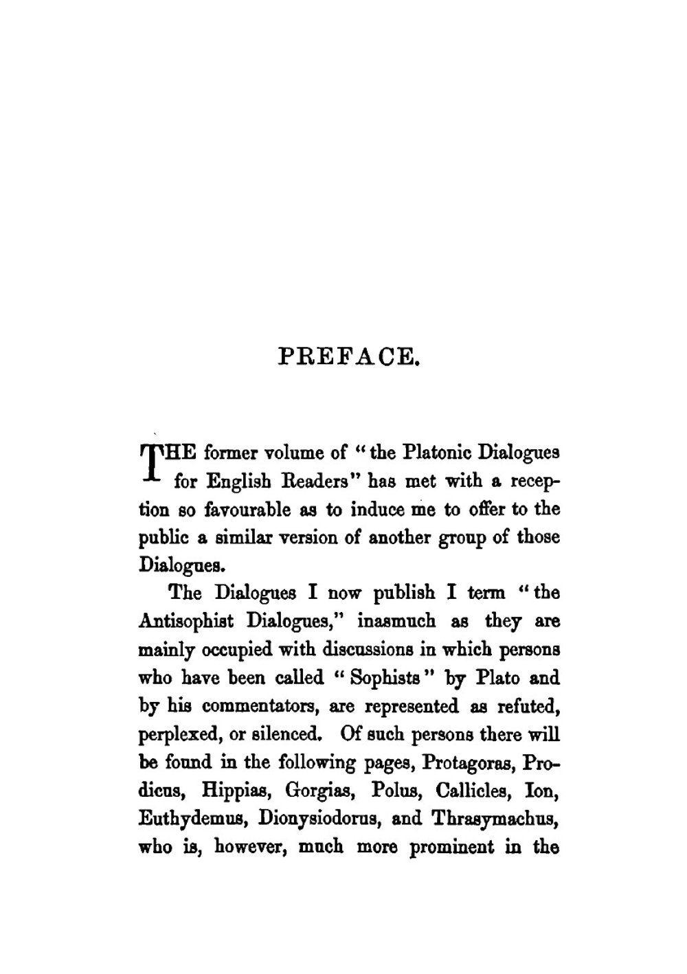 The Platonic Dialogues for English Readers: Antisophist Dialogues. Vol. 2 | Plato