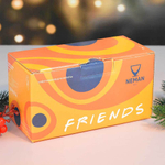 Набор бокалов 2шт 230г "Friends" хрусталь