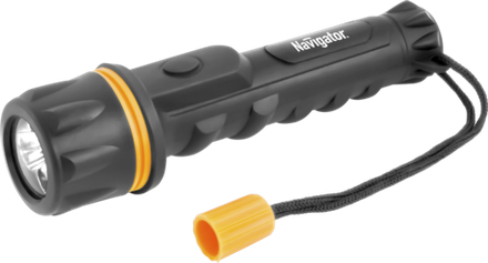Фонарь Navigator 71 584 NPT-R06-2AA Пластик + резина. 1LED 0.5Вт
