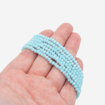 Хрустальные бусины, оттенок "Светло-голубой", 3*2,5мм, рондель