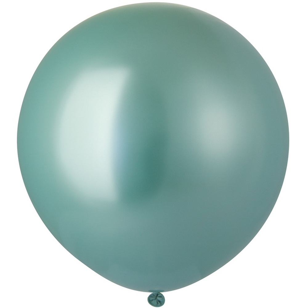 Шар латексный Glossy Хром 61 см (Зеленый)