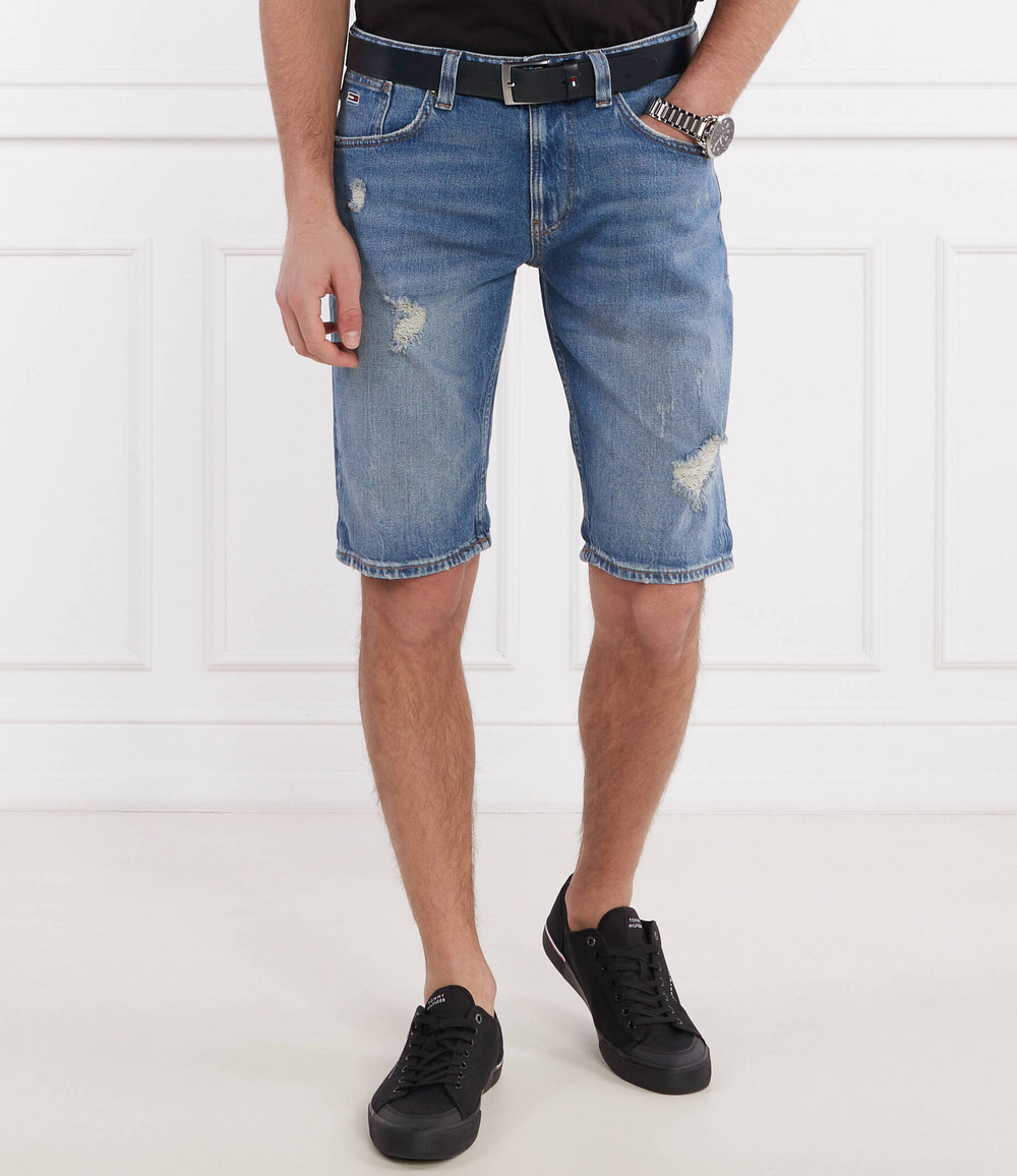 Джинсовые шорты RONNIE Tommy Jeans - голубой(DM0DM18794)
