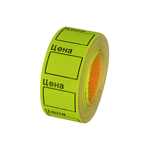 Этикет-лента 29х28 цена желт МЕТО/500 эт/160