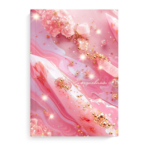 Ежедневник недатированный DIARY арт. 68055 РОЗОВЫЙ КВАРЦ / А5, 80 л.,