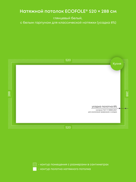 Натяжные потолки: 15 м2, 12.8 м2