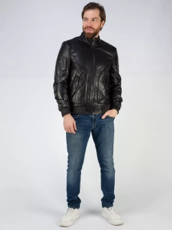 Кожаная куртка демисезонная