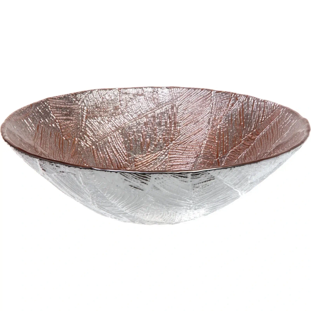 Салатник 24*7см «Ривьера»розовое золото