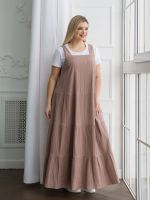 Сарафан 1251 капучино Novita (Акция)