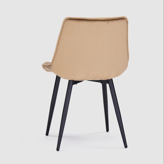 Обеденный стул Vera коричневый велюр Премиум