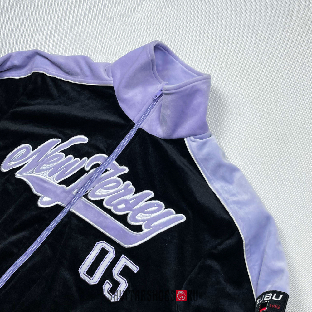 Винтажная велюровая кофта FUBU