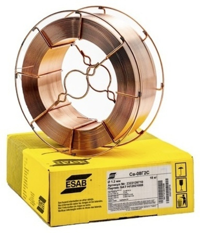 Сварочная проволока ESAB СВ-08Г2С 1,2мм 18кг