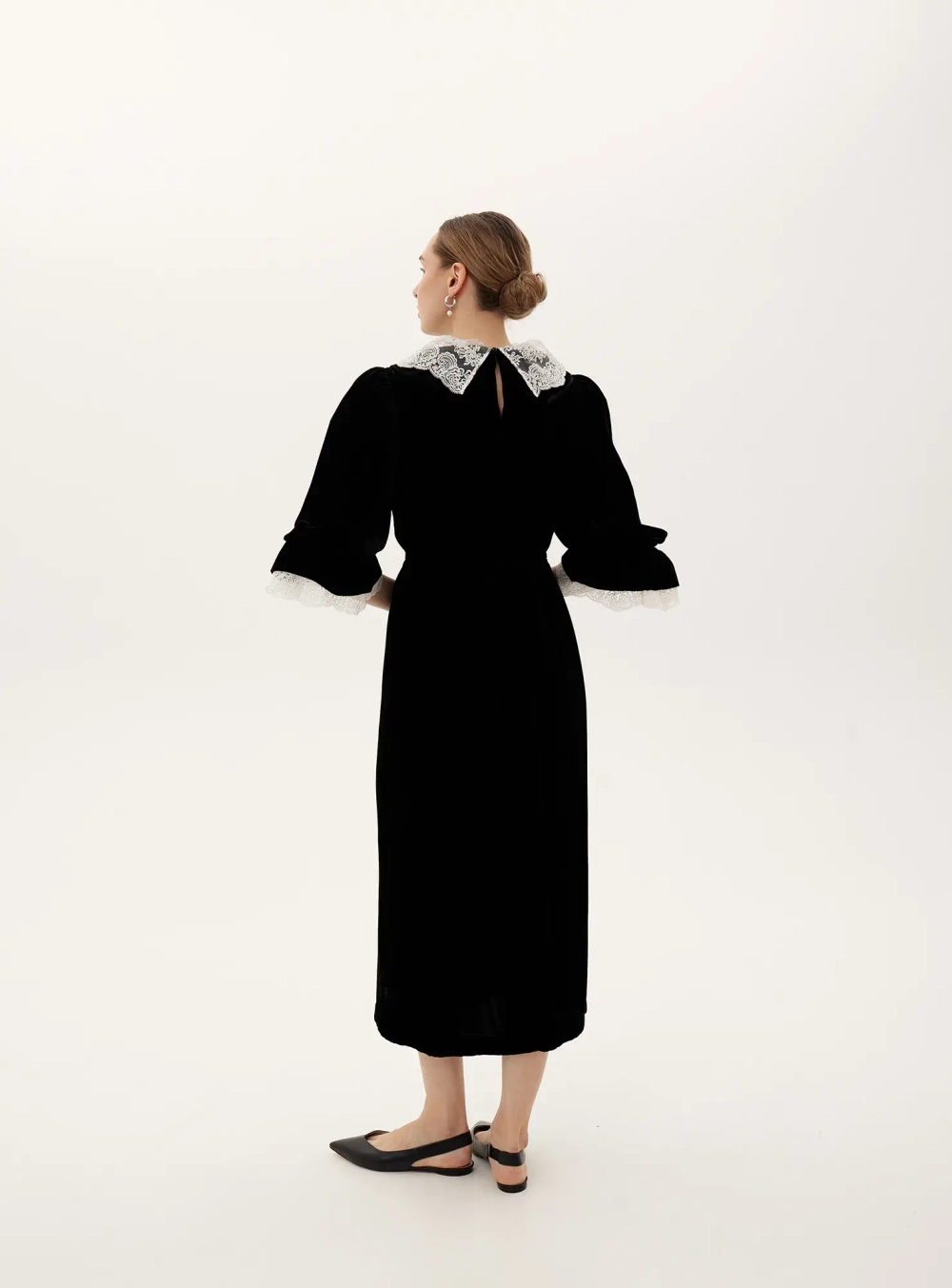 Платье «Версаль», чёрный