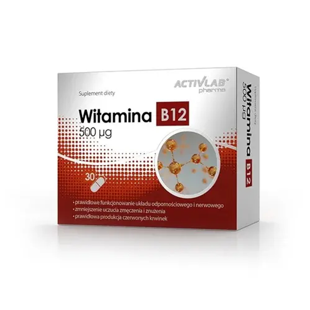 Activlab Pharma Витамин B12 500 мкг - 30 капсул