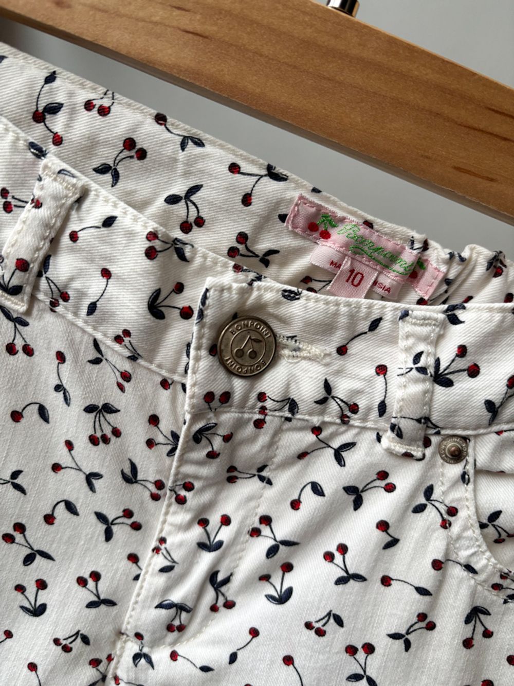 Хлопковые брюки Bonpoint, 140