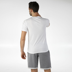 Мужские теннисные шорты Quiet Please Ocean Cotton Shorts Men - Grey, Blue