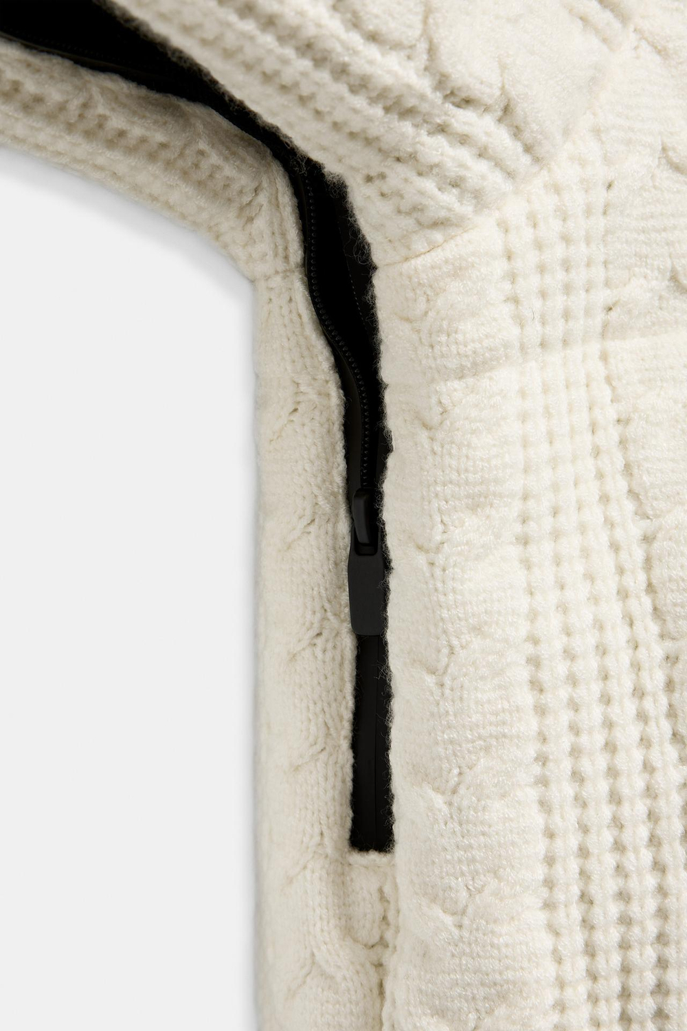 ZARA КУРТКА-ПУХОВИК HEIQ XREFLEX™ RECCO® , ЭКРЮ
