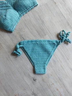 Вязаный купальник