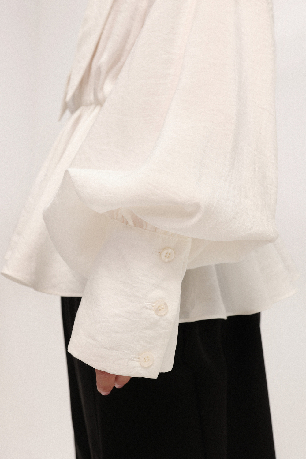 Блуза с баской