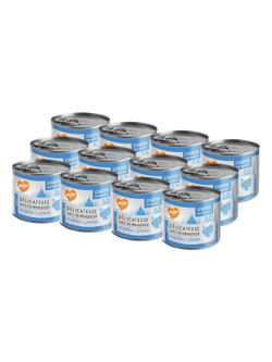 Влажный корм Мнямс Деликатес СТАРТЕР Паштет из индейки с цукини для щенков до 4 месяцев "Мусс по-французски" 200 г